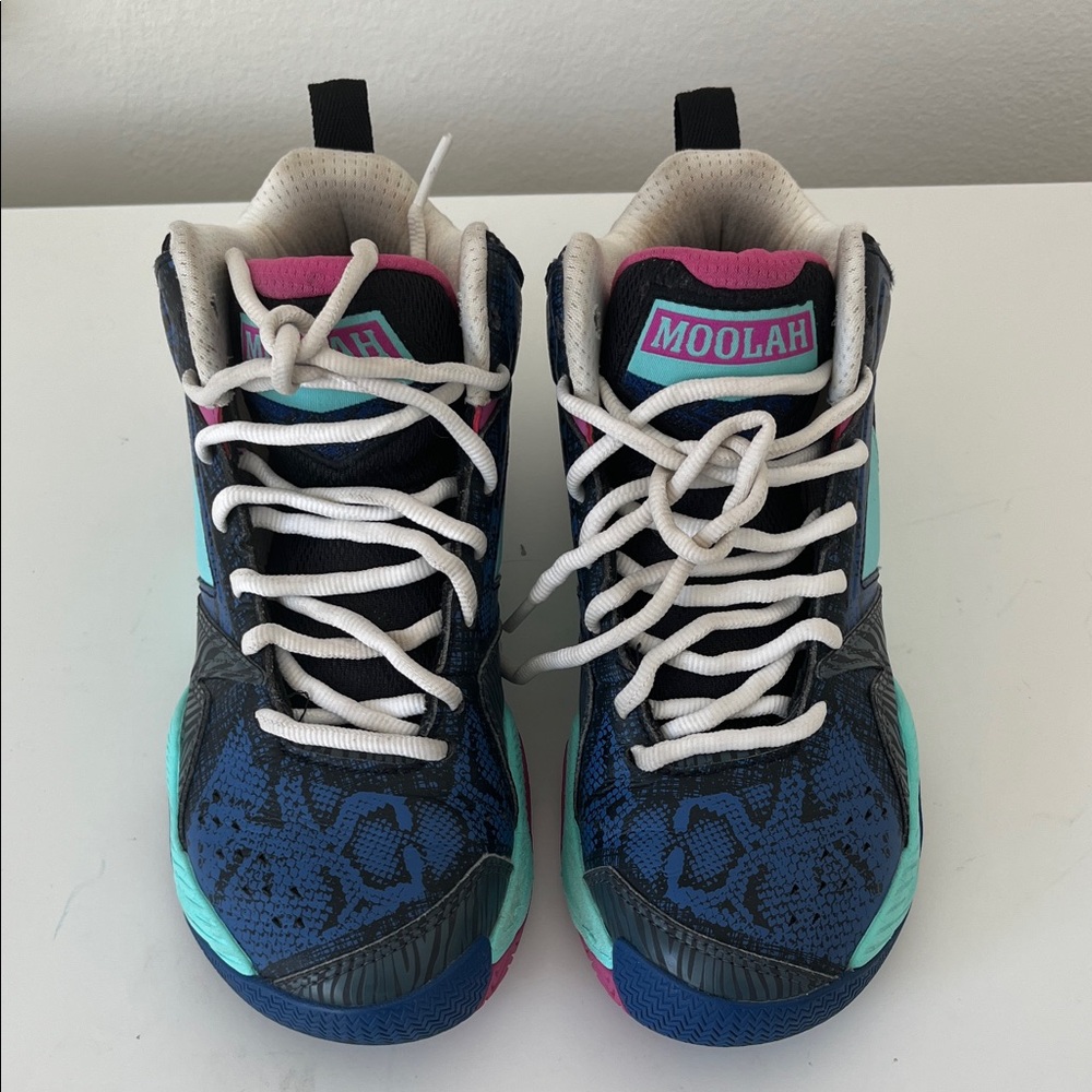 Kids Sneakers - Blue and Pink